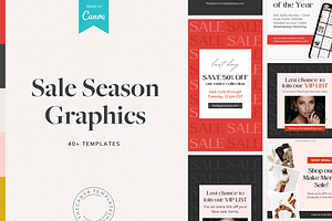 The Sale Promo Canva Template Pack