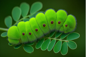 A poisonous caterpillar is shown in, an Animal Photo by ZinetroN