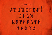 Alhazed, a Blackletter Font by HATFSTUDIO (Thumbnail 8 of 8)
