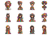 Quirky Princess clipart, a Person Illustration by fashionaddict (Thumbnail 2 of 7)
