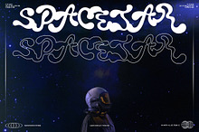 Spacejar - Liquid Display Font