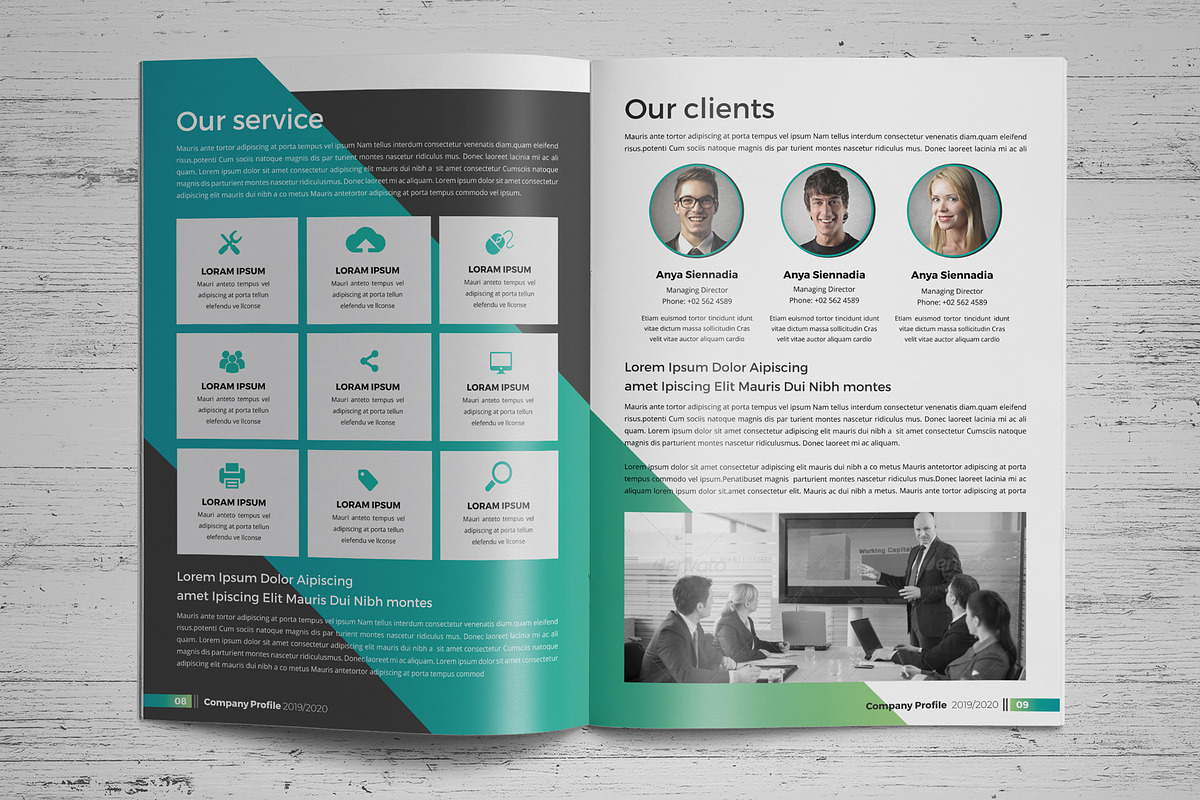 Company Profile Template V5, a Brochure Template by JanySultana (Photo 5 of 14)