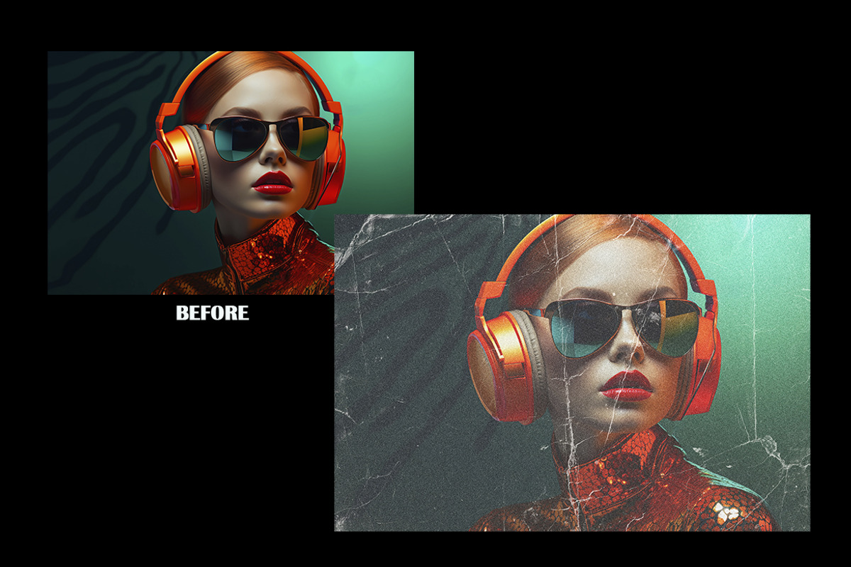 Worn Print photo Effect, an Action Add-On by 3d_model_tifotizi (Photo 2 of 4)