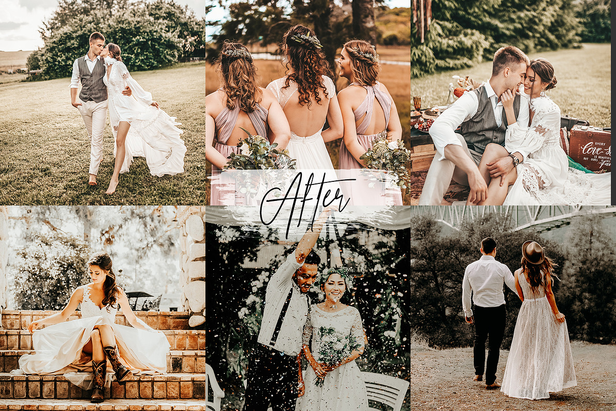 Boho Wedding Lightroom Presets Pack, an Action Add-On by PixelHive Pro (Photo 10 of 19)