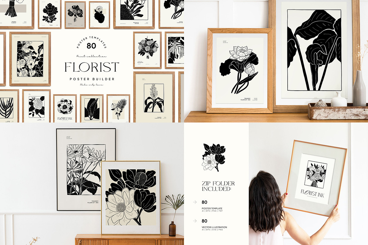 Mega Poster Bundle | 52 in 1, an Object Graphic by KetteCreate (Photo 29 of 53)
