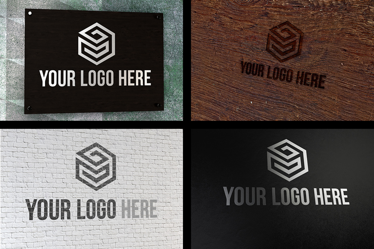 15 Photorealistic Logo Mock-Ups Set, a Product Mockup by Weeknd (Photo 4 of 5)