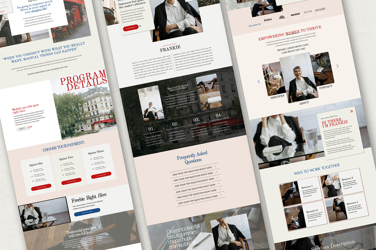 Coaching Website Template | Showit, a Websites & App Template by Field Digital (Photo 4 of 10)