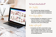 Canva Logo & Brand Board Templates, a Branding & Logo Template by Fallon Gerst (Thumbnail 2 of 10)