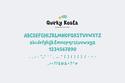 Quirky Koala Font, a Handwritten Font by gafaroff studio (Thumbnail 7 of 7)