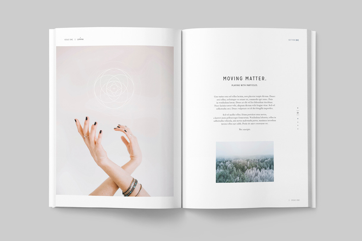 LUMINA Magazine, a Magazine Template by 46&2 Collective (Photo 4 of 27)