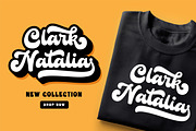 Brenson Charlotte - Retro Font Duo, a Script Font by Grezline Studio (Thumbnail 2 of 14)