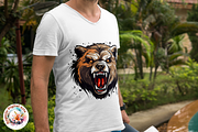 Watercolor Bear Logo Style, an Object Graphic by Negarin Digital Art (Thumbnail 8 of 9)