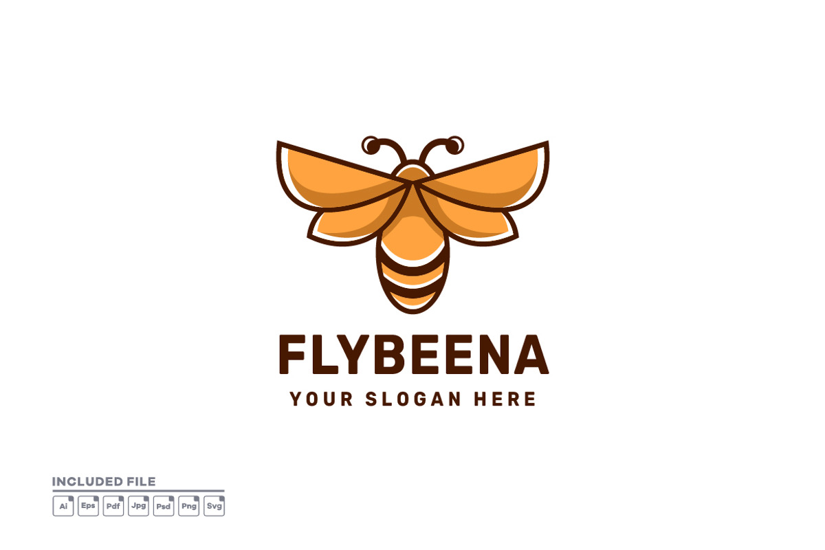 Bee Logo Design Concept, a Branding & Logo Template by yuanesei