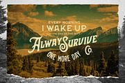 Stranger Font Collection + Extras, a Script Font by Opus Nigrum (Thumbnail 13 of 16)