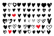Grunge hearts for Valentine's day., an Icon by Vector photo shop (Thumbnail 2 of 2)