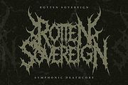 Melvorn - Death Metal Font, a Blackletter Font by Masyafi Studio (Thumbnail 3 of 9)