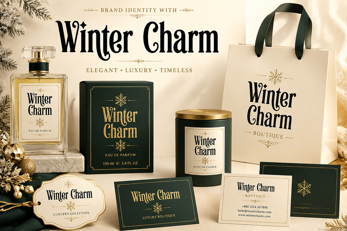 Winter Charm, a Serif Font by Wow Magic (Photo 4 of 5)