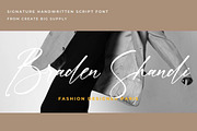 Monttama Signature Handwriting, a Handwritten Font by CreateBigSupply (Thumbnail 7 of 10)