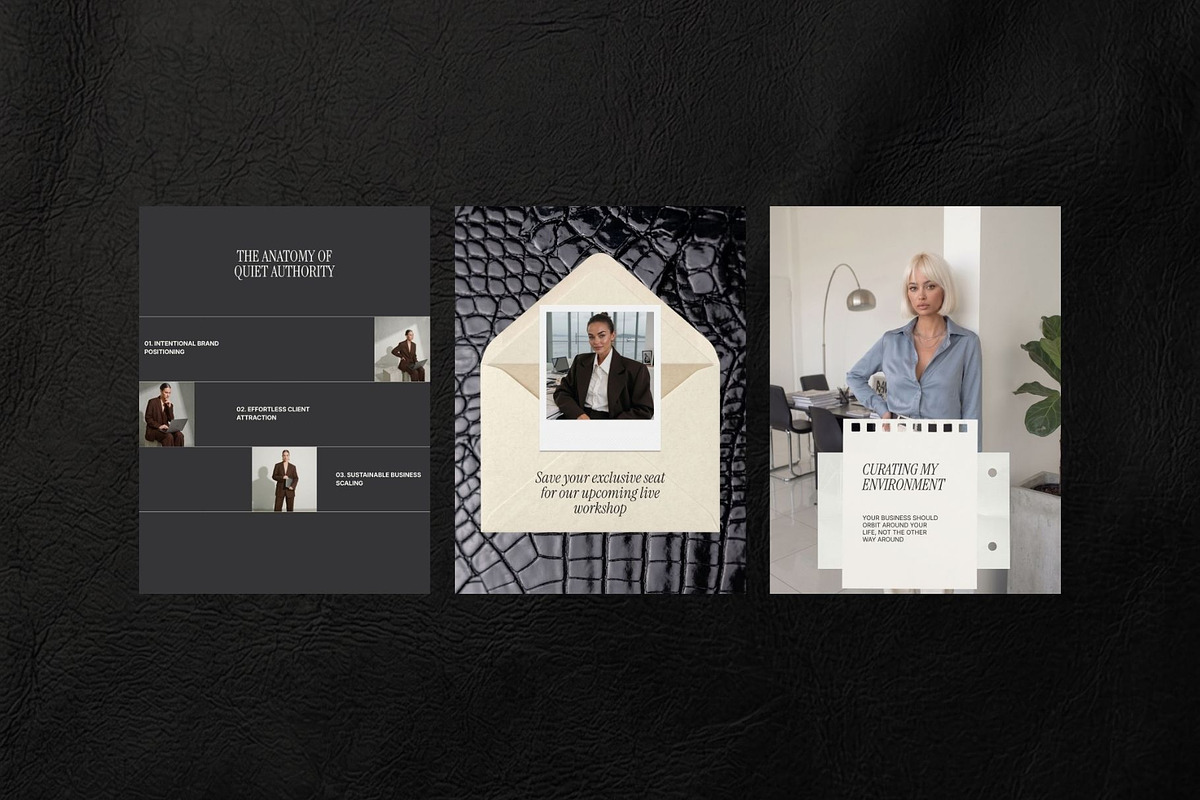 Aura | Editorial Instagram Templates, a Social Media Template by OliaMuseDesign (Photo 4 of 6)