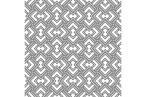 Seamless Geometric Vector Background, an Illustration by FineArtStudio