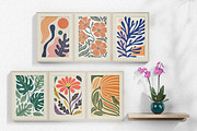 Modern Abstract Botanical Prints, a Wallpaper Graphic by Helospace (Thumbnail 2 of 10)