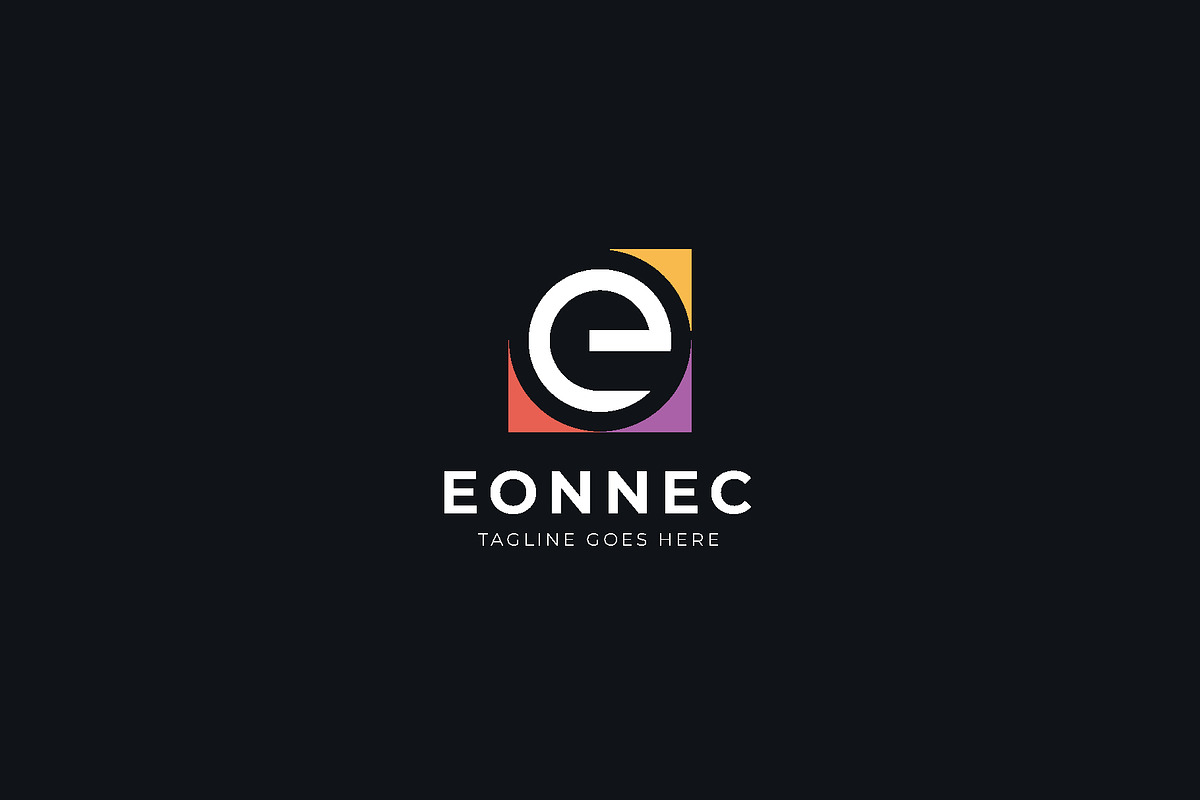 letter e eonnec logo, a Branding & Logo Template by Abir Hossain Waffi (Photo 1 of 2)