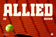 CS Allied Drawn, a Slab Serif Font by Craft Supply Co. (Thumbnail 1 of 8)