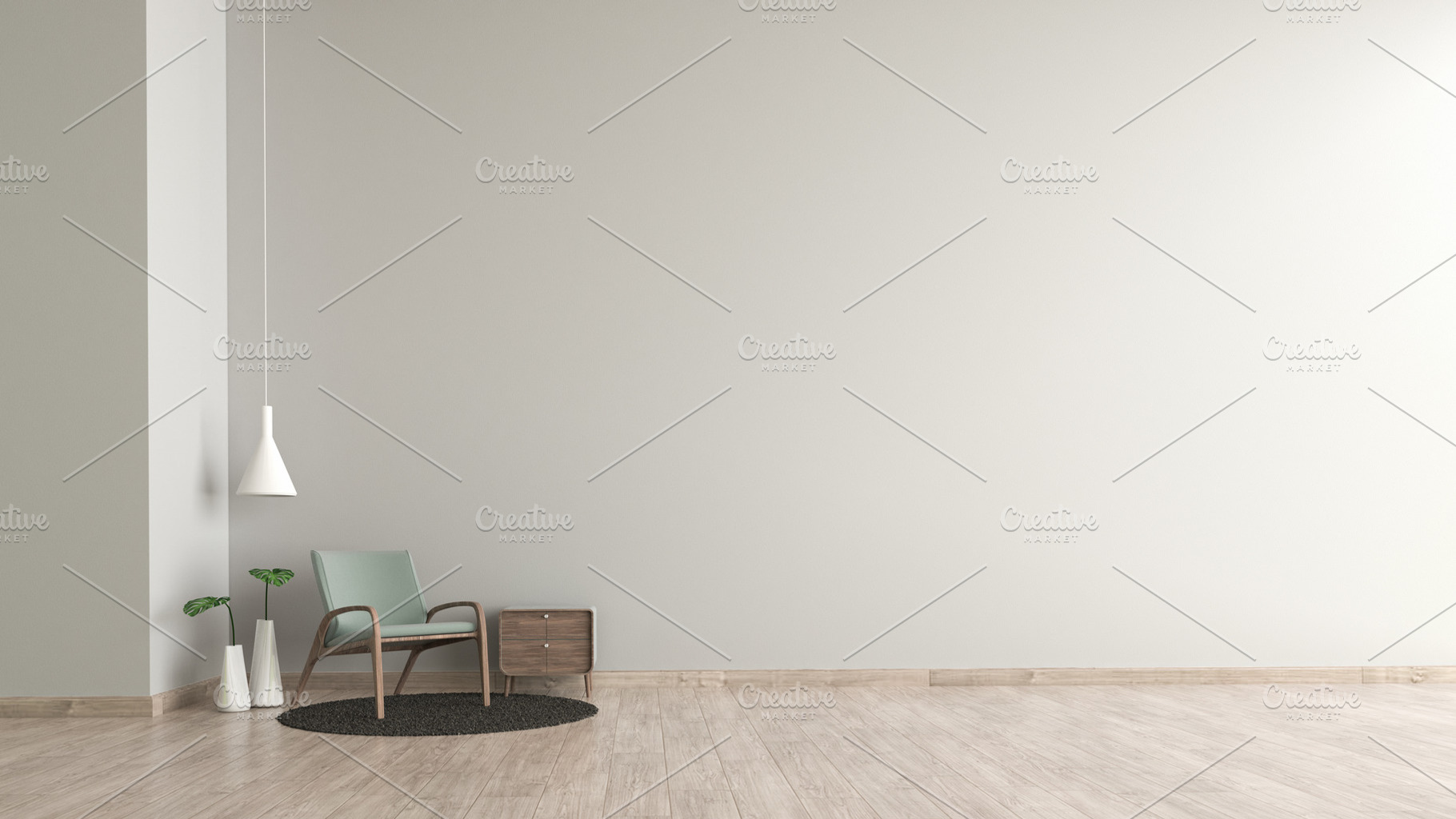 Modern interior living room stock photo containing 3d and apartment, an Architecture Photo by MOOSPACE_STUDIO
