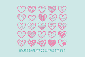 Hearts Dingbats