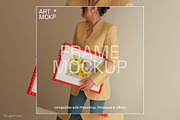 Elegant: Art Print/Poster mockup set, a Merchandise Mockup by MCKP*ME (Thumbnail 8 of 15)