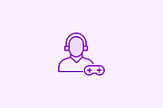 30 Online Gaming Icons, an Outline Icon by Creative VIP (Thumbnail 5 of 5)
