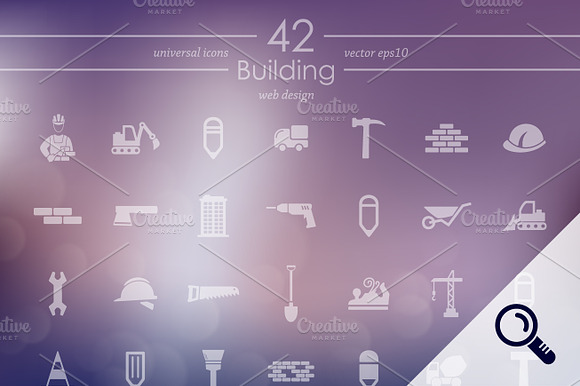 42 Building Icons