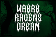 Erethyl | Black Metal Font, a Blackletter Font by Denustudios (Thumbnail 6 of 12)