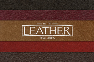 More Leather Texture - 5 Pack