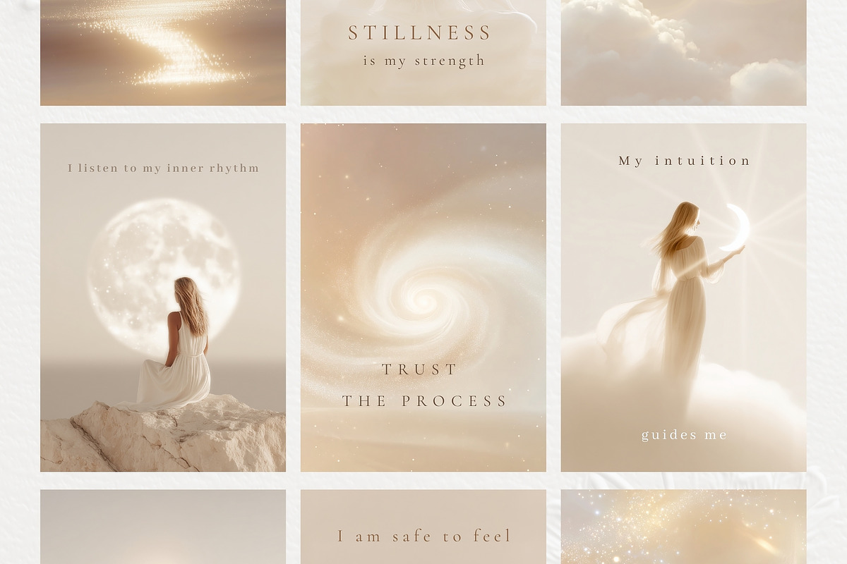 300 Celestial Stock Photo Bundle, a Beauty & Fashion Photo by Allure Art (Photo 5 of 41)