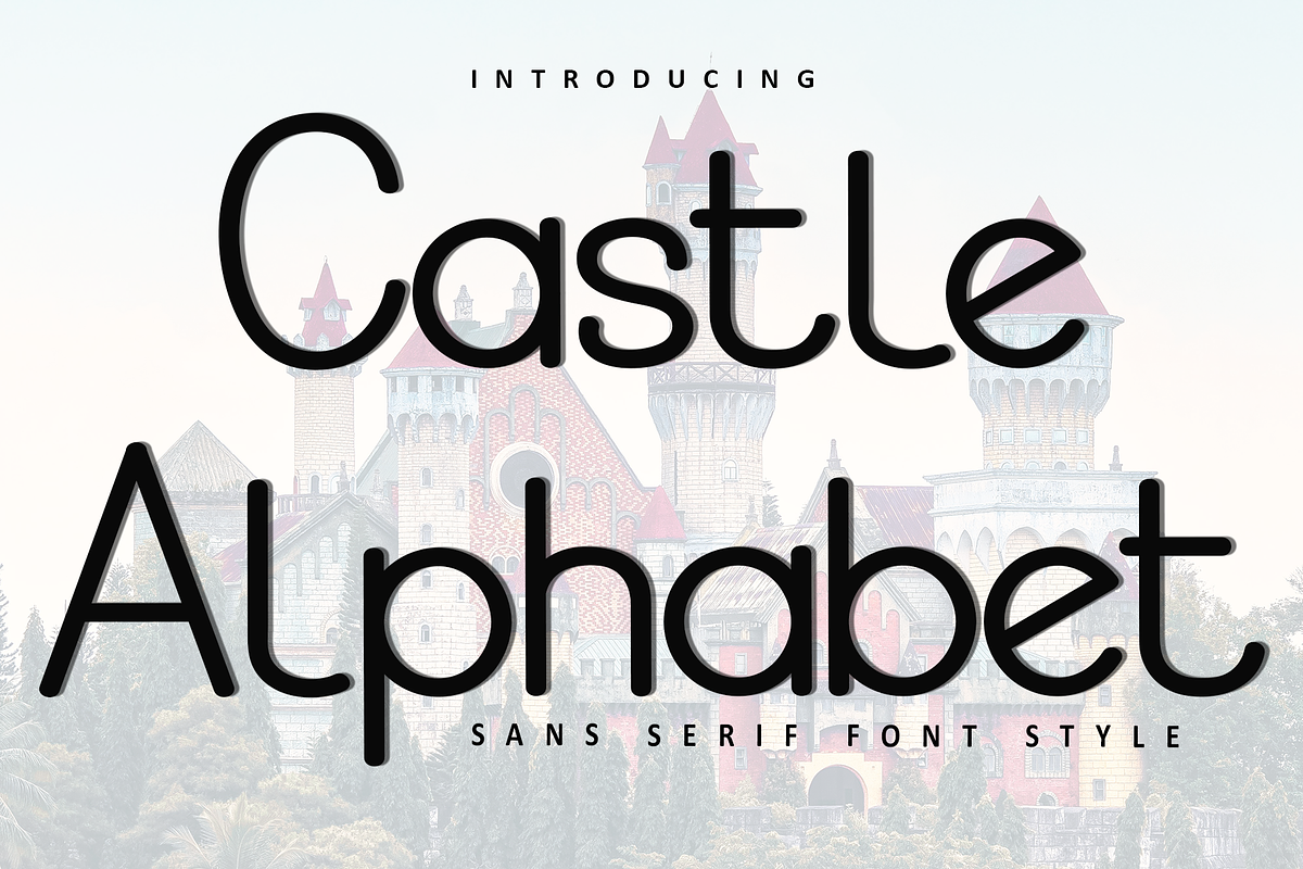 Castle Alphabet, a Sans Serif Font by InermediaSTUDIO (Photo 1 of 8)