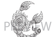 12 Zodiac signs,Sun and Moon, an Animal Illustration by Somjai King (Thumbnail 11 of 15)
