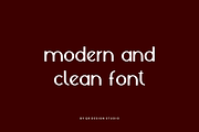 Oteglos - Elegant & Minimal Font, a Sans Serif Font by QR Design Studio (Thumbnail 3 of 7)