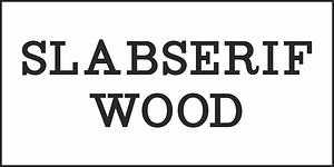 Slabserif Wood JNL