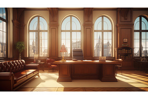 corporate city office background ai, a Business Photo by pikepicture