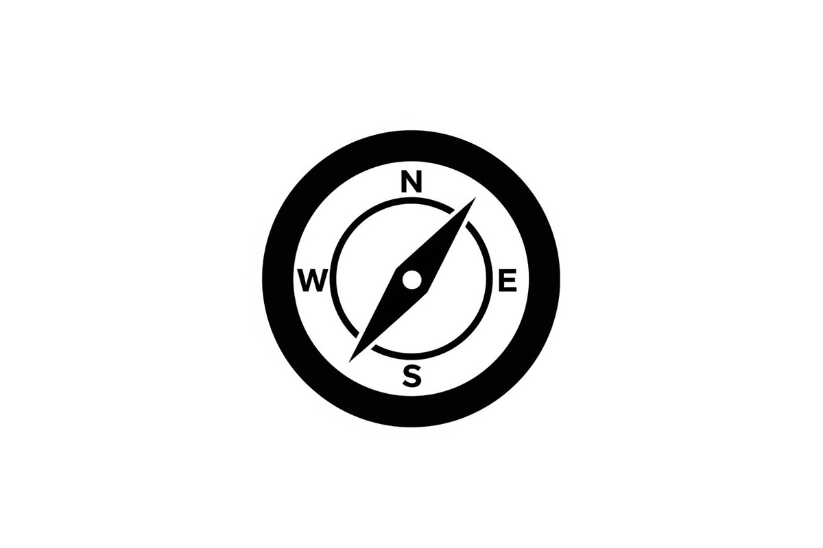 Compass Navigation Silhouette Set, a Graphic by hafijul (Photo 6 of 14)
