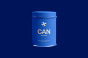 Metal Tea Tin Can Mockup, a Product Mockup by Design Squad (Thumbnail 4 of 4)