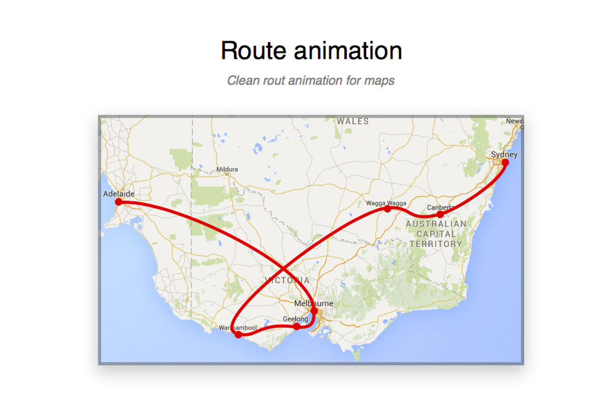 Animation svg icon, signature, route, a HTML Template by Joymotion (Photo 3 of 4)