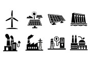 Modern Energy Industry Silhouette, a Graphic by hafijul (Thumbnail 10 of 14)