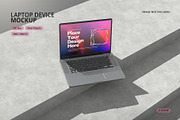 Laptop Mockup, an Android Mockup by Mockupnine (Thumbnail 1 of 3)