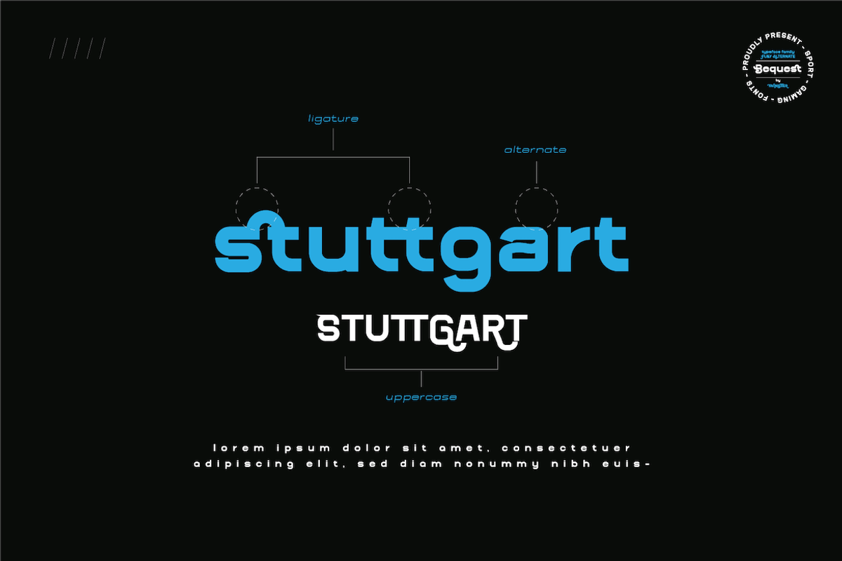 Bequest, a Sans Serif Font by twinstd (Photo 3 of 12)