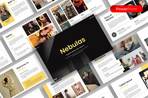 Nebulas – Business PowerPoint, a Presentation Template by kreatifreya
