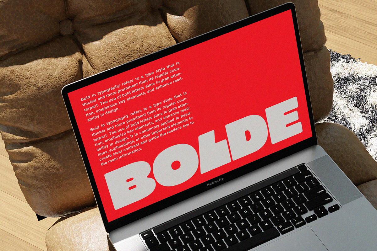 Chunko Bold - Sans Serif Font, a Sans Serif Font by Zarma Type (Photo 6 of 13)