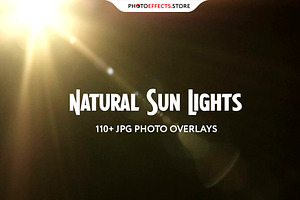 110 Natural Sunlight Photo Overlays