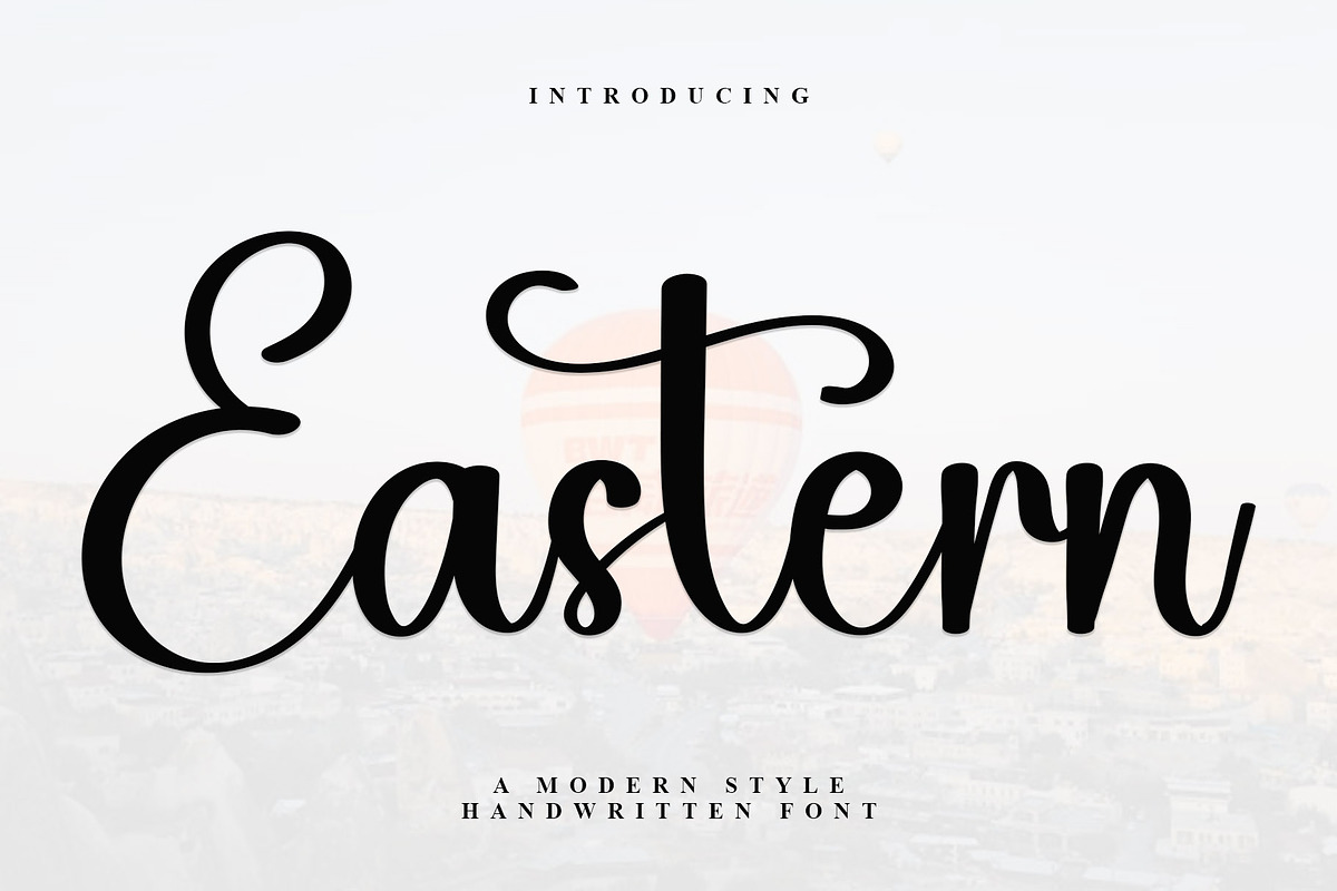 Eastern, a Handwritten Font by FreshTypeINK (Photo 1 of 7)